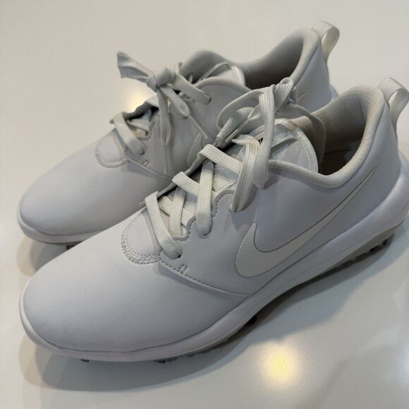 NIKE ROSHE G TOUR GOLF SHOES MENS SIZE 8 SUMMIT WHITE/WHITE AR5580-100 main image 4
